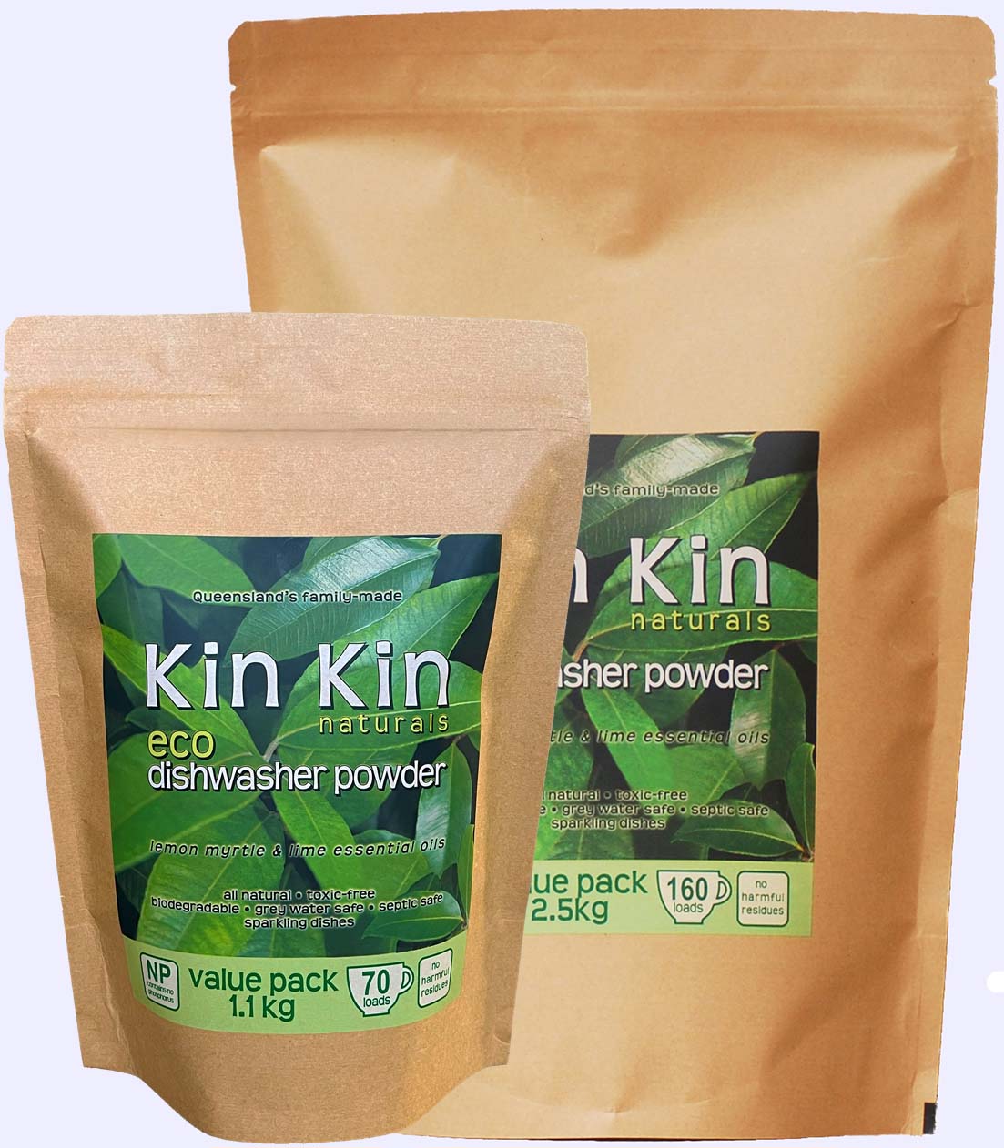 Dishwasher powder - lemon myrtle & lime