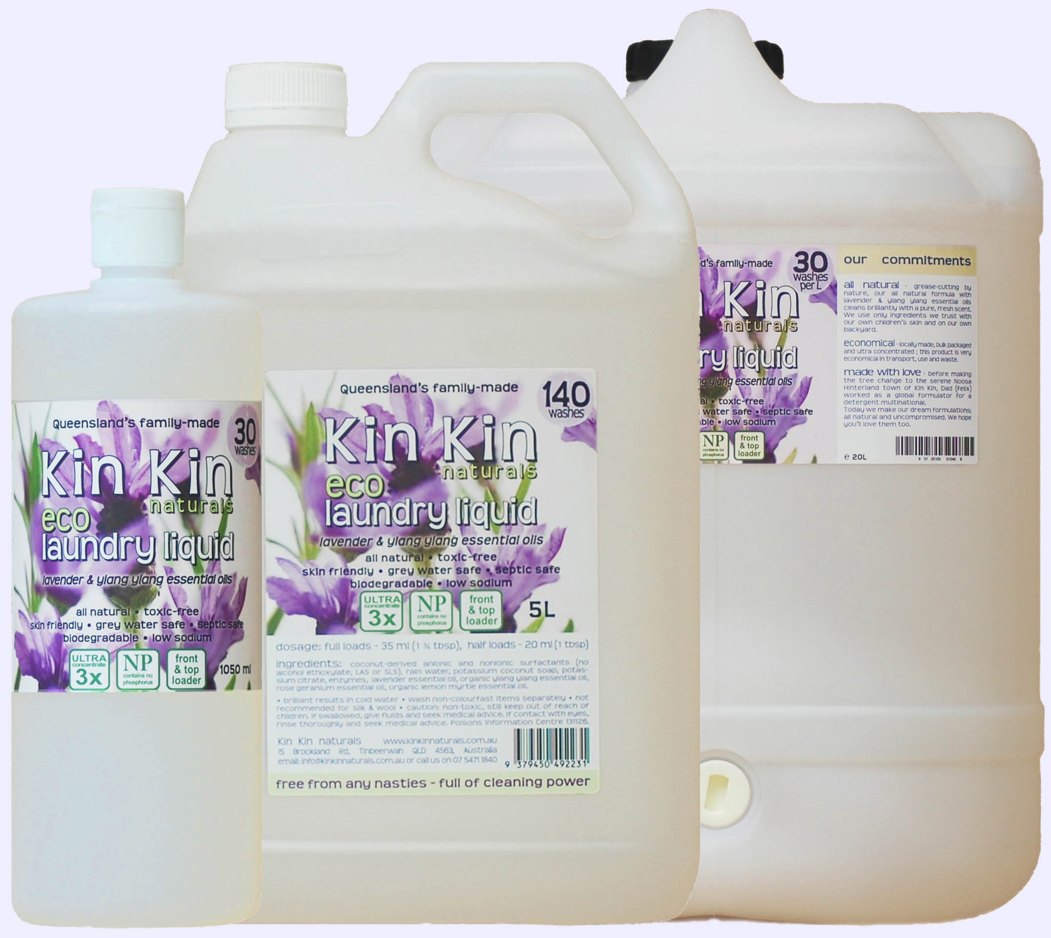 Laundry liquid - eucalypt & lemon myrtle